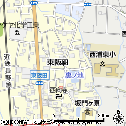 大阪府羽曳野市東阪田163-3周辺の地図