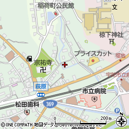 奈良県宇陀市榛原萩原2568周辺の地図
