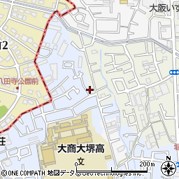 大阪府堺市中区堀上町216-10周辺の地図