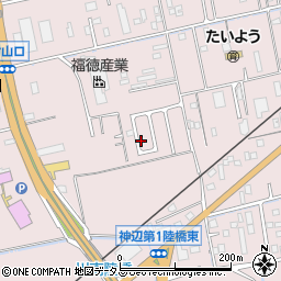 広島県福山市神辺町（川南）周辺の地図