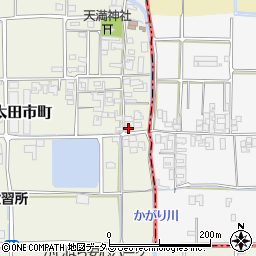 奈良県橿原市太田市町69周辺の地図