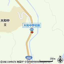 大和中学校周辺の地図
