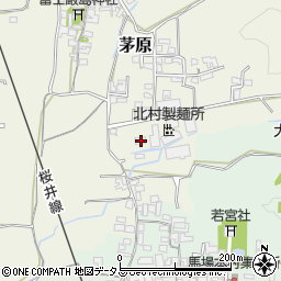 奈良県桜井市茅原260周辺の地図