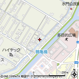 岡山県倉敷市連島町鶴新田2107-6周辺の地図