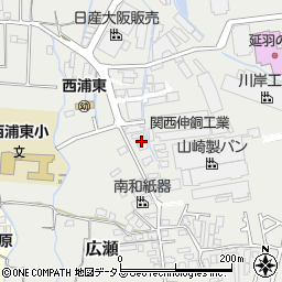 阪和通工株式会社周辺の地図