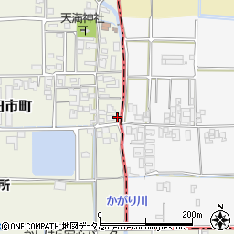 奈良県橿原市太田市町264周辺の地図