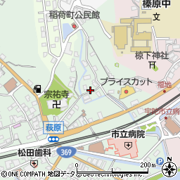 奈良県宇陀市榛原萩原2584周辺の地図