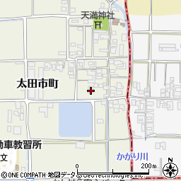 奈良県橿原市太田市町75周辺の地図