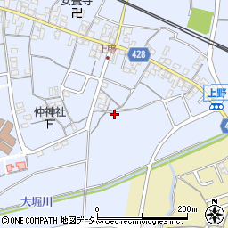 三重県多気郡明和町上野260周辺の地図