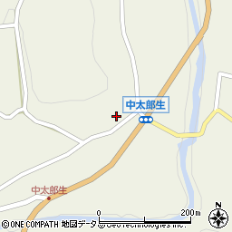 三重県津市美杉町太郎生1996周辺の地図