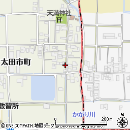 奈良県橿原市太田市町73周辺の地図