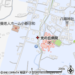 広島県福山市駅家町向永谷628周辺の地図