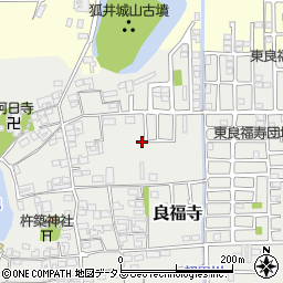 奈良県香芝市良福寺304-11周辺の地図
