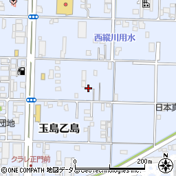 岡山県倉敷市玉島乙島7267周辺の地図
