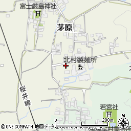 奈良県桜井市茅原261周辺の地図