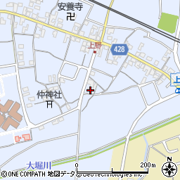 三重県多気郡明和町上野313周辺の地図