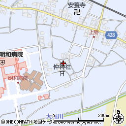 三重県多気郡明和町上野342周辺の地図