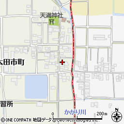 奈良県橿原市太田市町72周辺の地図