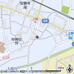 三重県多気郡明和町上野311周辺の地図