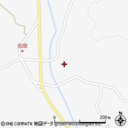 広島県三原市久井町和草1188周辺の地図
