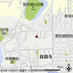 奈良県香芝市良福寺304周辺の地図