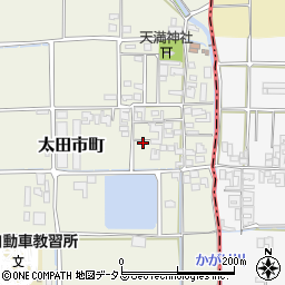 奈良県橿原市太田市町76周辺の地図