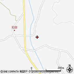 広島県三原市久井町和草1183周辺の地図