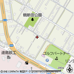 岡山県倉敷市連島町鶴新田2761周辺の地図