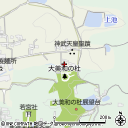 奈良県桜井市茅原818周辺の地図