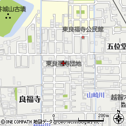 奈良県香芝市良福寺240周辺の地図