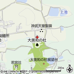 奈良県桜井市茅原191周辺の地図