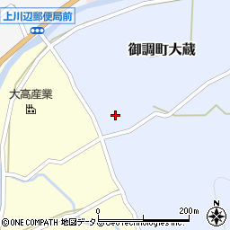 広島県尾道市御調町大蔵117周辺の地図