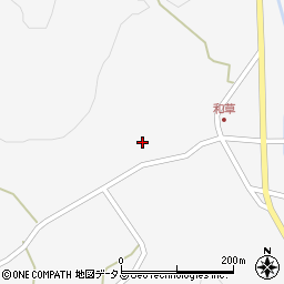 広島県三原市久井町和草766周辺の地図