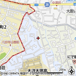 大阪府堺市中区堀上町216-22周辺の地図