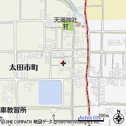 奈良県橿原市太田市町80周辺の地図