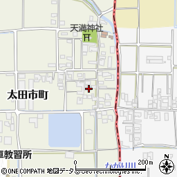 奈良県橿原市太田市町81周辺の地図
