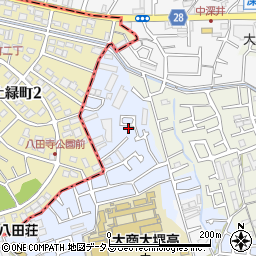 大阪府堺市中区堀上町219周辺の地図