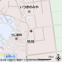 三重県多気郡明和町竹川1110周辺の地図