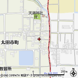 奈良県橿原市太田市町84周辺の地図