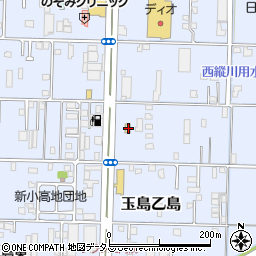 岡山県倉敷市玉島乙島7281周辺の地図