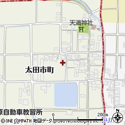 奈良県橿原市太田市町93周辺の地図