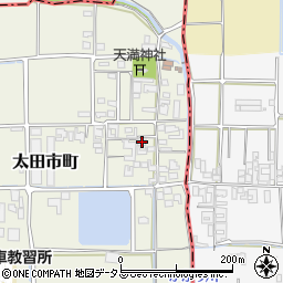奈良県橿原市太田市町82周辺の地図