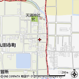 奈良県橿原市太田市町85周辺の地図