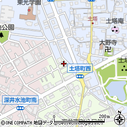 大阪府堺市中区深井東町3100周辺の地図