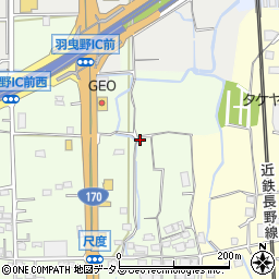 大阪府羽曳野市尺度64周辺の地図