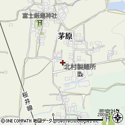 奈良県桜井市茅原269周辺の地図