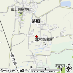 奈良県桜井市茅原270-3周辺の地図