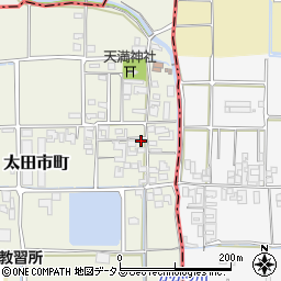 奈良県橿原市太田市町83周辺の地図
