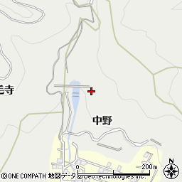 広島県広島市安佐北区可部町中野周辺の地図