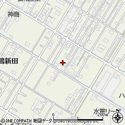 岡山県倉敷市連島町鶴新田2149周辺の地図